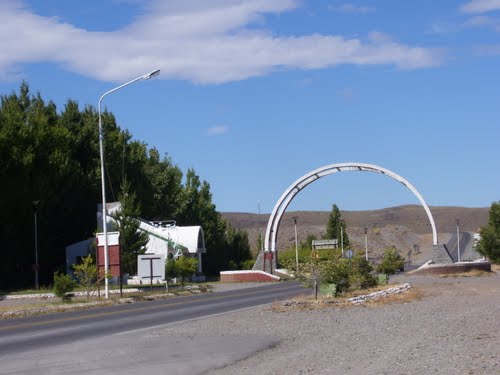 Entrada a Perito Moreno