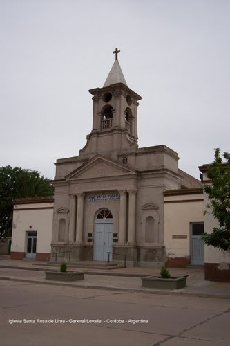Iglesia Santa Rosa de Lima - General Levalle  - Cordoba - Argentina