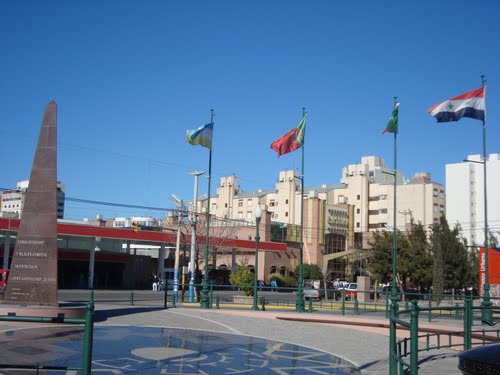 Plaza centenario de la colonización Galesa.