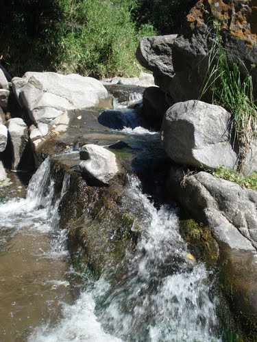 Pequeños saltos del Rio Ascochinga. 
