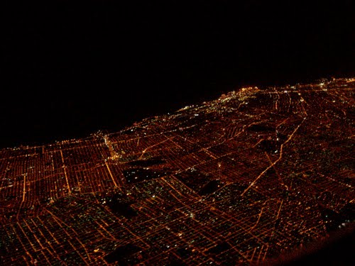 Buenos Aires zona centro y norte, vista aérea