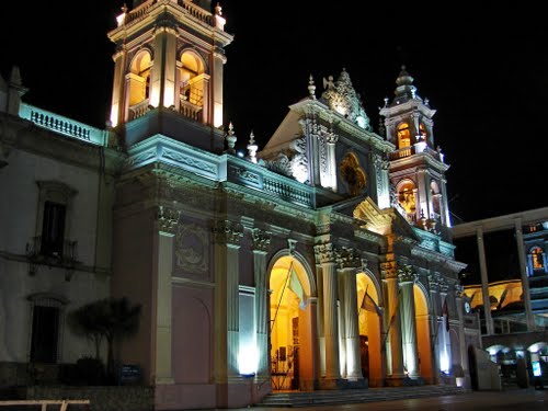 \" Catedral Basilica de Salta\"  \"Santuario del Señor\" y  \"Virgen del Milagro\"  \"Salta\"  \"Arg\"