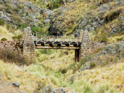 Puente Colgante Nº 5. Camino Copina - El Condor