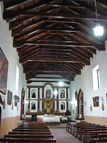 Interior  \"Iglesia Nuestra Señora del Rosario de Tilcara\" Fundada en el año 1797\" \"Tilcara\" \"Quebrada de Humahuaca\" \"Jujuy\" \"Arg\"