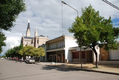 Iglesia vista desde atrás Laboulaye  CRB