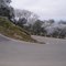 Curva del camino a San Javier -Tucumán - Arg, comienzo zona nevada de mayo 2007