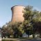 Palpalá, Jujuy, Argentina: Torre de enfriamiento del agua en complejo industrial siderúrgico