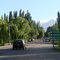 Ruta 40 em Uspallata, no meio do deserto é um Oásis e todo verdejante  no verão - Peovinica de Mendoza - Argentina