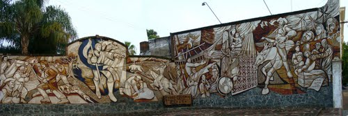 Mural de Manuel Belgrano