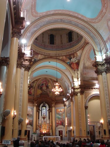 Interior de la Catedral \"San Nicolas de Bari\" \"La Rioja\" \"Arg\"