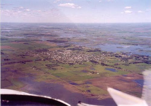 Alvear inundado octubre 2001