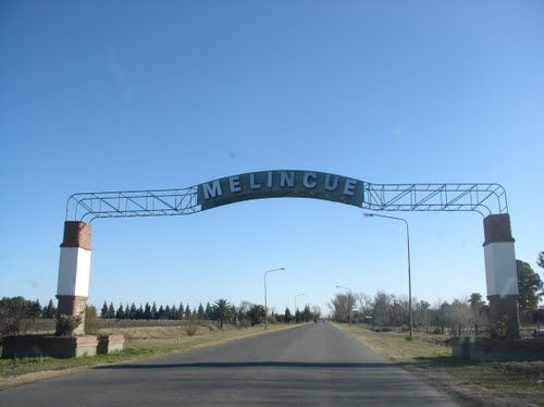 Ingresando a Melincué - Santa Fe - Argentina