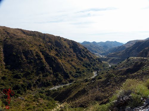 Vista general del Río Chico, próximos a Villa de la Quebrada, San Luis