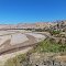 Panorama del \"Río Calchaqui\"  y \"Quebrada de las Flechas\"  desde \"Ruta N.40\"  \"Valles Calchaquies\"   \"Salta\"   \"Arg\"